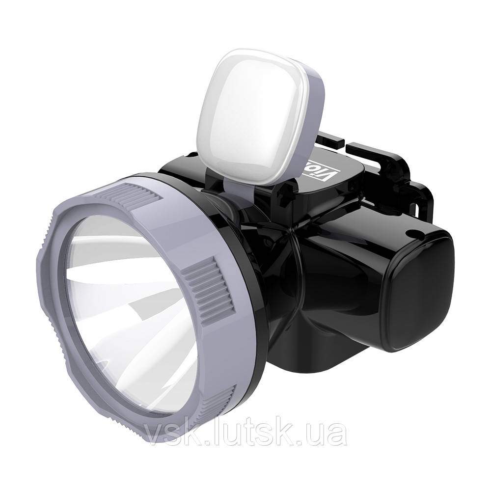 Ліхтар на голову BIKER LED 3W 1200mAh 210Lm 8год Violux (360302), фото 1