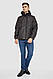 Куртка чоловіча демісезонна з капюшоном, колір чорний, 214R22015, фото 2