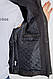 Куртка чоловіча демісезонна з капюшоном, колір чорний, 214R22015, фото 6