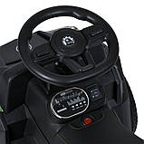 Дитячий електромобіль каталка-толокар 2в1 Bambi Racer M 5732 з батьківською ручкою Білий, фото 9