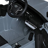 Дитячий електромобіль на акумуляторі Джип Toyota M 5101 на радіокеруванні дітей 2-6 років Сірий, фото 9