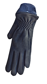 Замш сенсорні жіночі рукавички стильні тільки гуртом