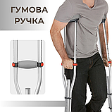 Милиця пахвова Supretto з регулюванням висоти (8224), фото 5