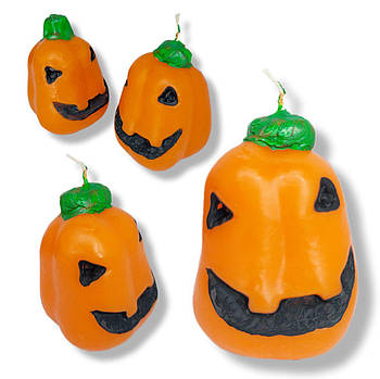 Декоративна свічка Гарбуз маленький 7,5*5,5 см