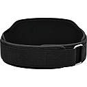 Пояс для важкої атлетики RDX RX5 Double Belt неопреновий Black M, фото 3