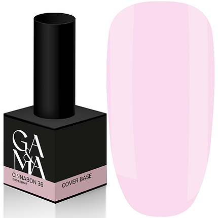 Камуфлююча база GaMa Cover Base №036 Cinnabon, 15 мл теплий рожевий, фото 1