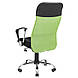 Офісне крісло із сітковою спинкою сидіння чорне спинка зелена Ультра Ю Ultra U хрестовина Хром Richman, фото 7