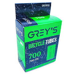 Камера велосипедна Grey's 700 x 35C FV Presta (48 мм)