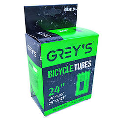 Камера велосипедна Grey's 24 x 1.95 / 2.125 AV (48 мм)