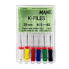 K-FILES 25mm. № 20 6шт. КА ФАЙЛИ 25мм. № 20 6шт., фото 2