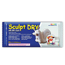 Маса для моделювання Sculpt Dry,біла, 500 г, MUNGYO