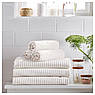 Рушник для рук IKEA VÅGSJÖN Білий 703.509.95, фото 7