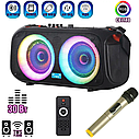Акустична караоке колонка NDR-Q68 Bluetooth із мікрофоном, фото 2