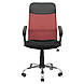 Сіткове офісне крісло — чорне спинка-сітка червона Ультра Ю Ultra U хрестовина Хром Richman, фото 6