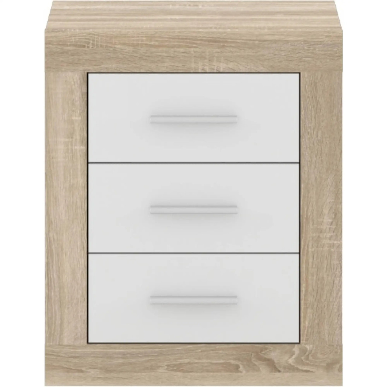 Тумба приліжкова Гербор Сара KOM3S Дуб сонома + Німфея альба (GRB-1372) \