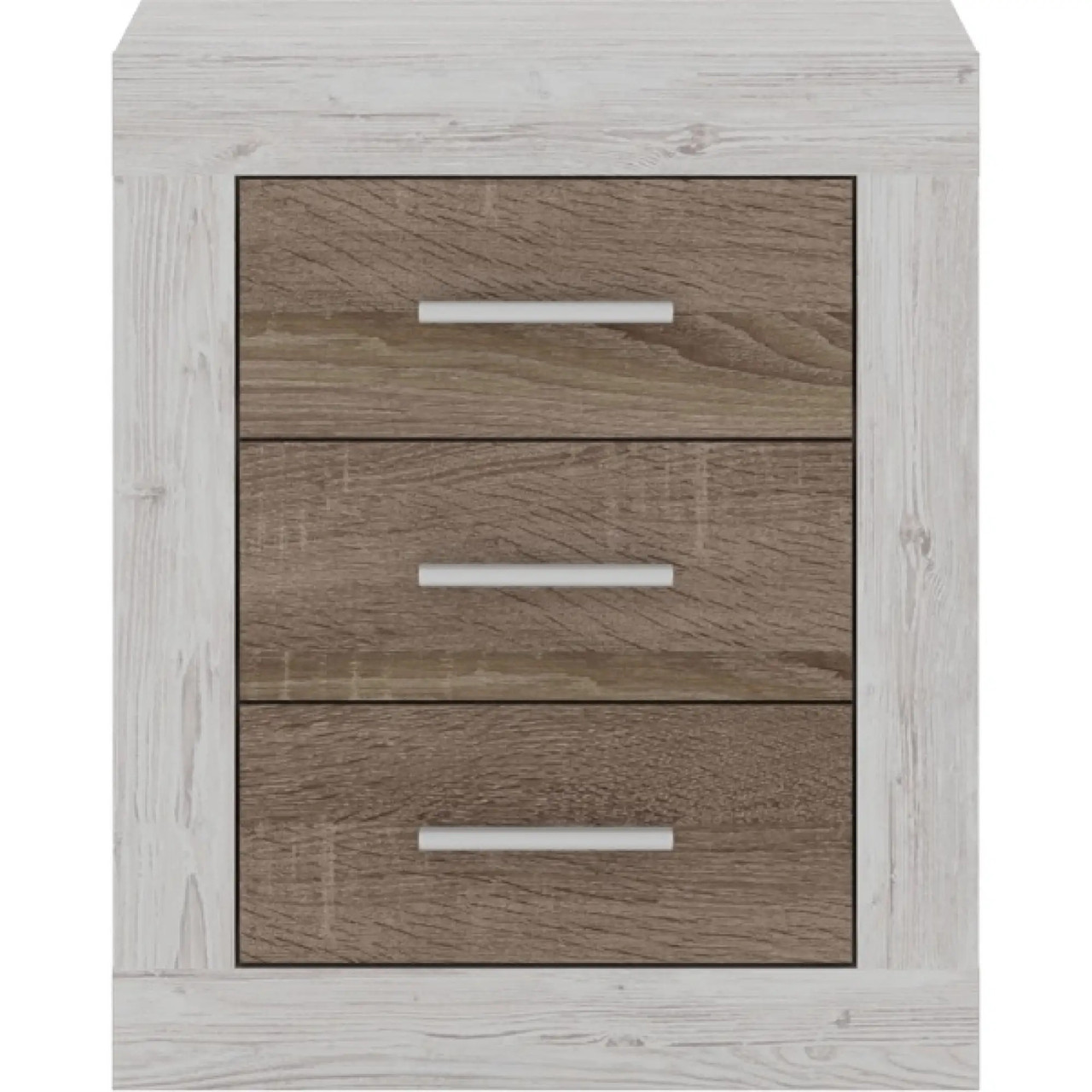 Тумба приліжкова Гербор Сара KOM3S Сосна каньйон + Дуб сонома трюфель (GRB-1373) \