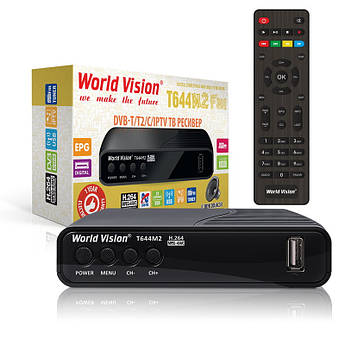 Т2 тюнер World Vision T644M2 FM