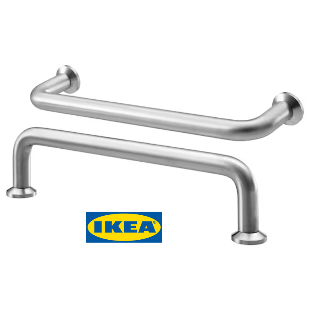 Набір ручок для меблів IKEA BAGGANÄS 2 предмети 703.384.18