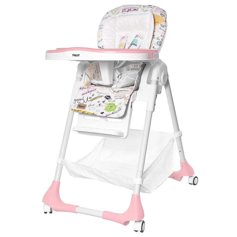 Стільчик для годування BABY TILLY Bistro T-641/2 Rose