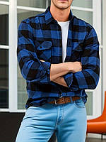 Сорочка чоловіча повсякденна картата