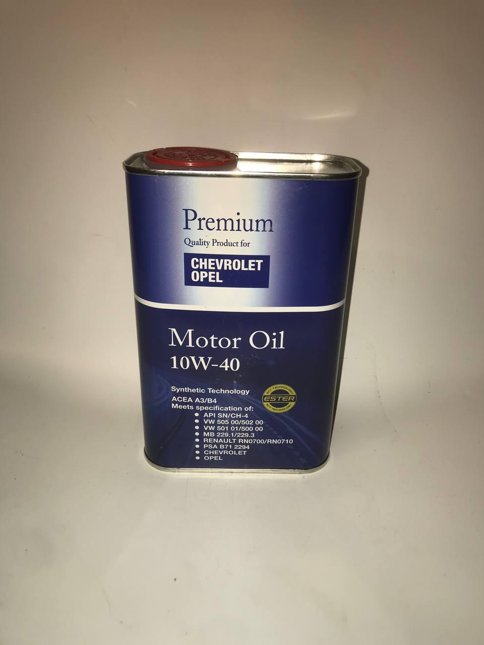 Олива моторна(напівсинтетика) Fanfaro 6720 10W-40 for Chevrolet & Opel(1л)