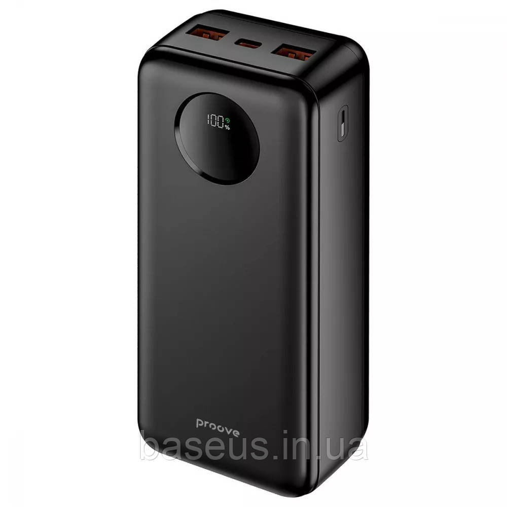 Повербанк з швидкою зарядкою Proove Illuminator SE 20000mAh 22.5W 2xUSB/Type-C чорний (PBIL20212201), фото 1