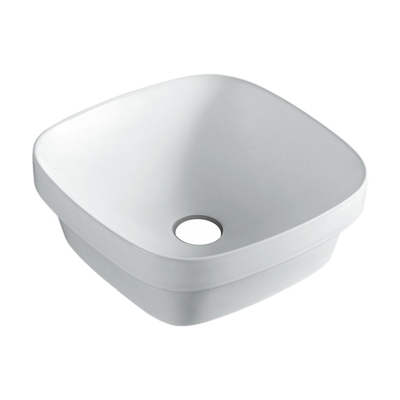 VOLLE AMAR умивальник 42*42*15,5 см накладний Арт. 1301.005542