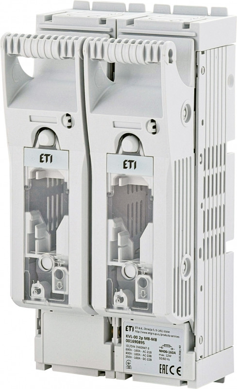 Роз'єднувач запобіжників для АКБ до 160А  ETI KVL-00 2p M8-M8