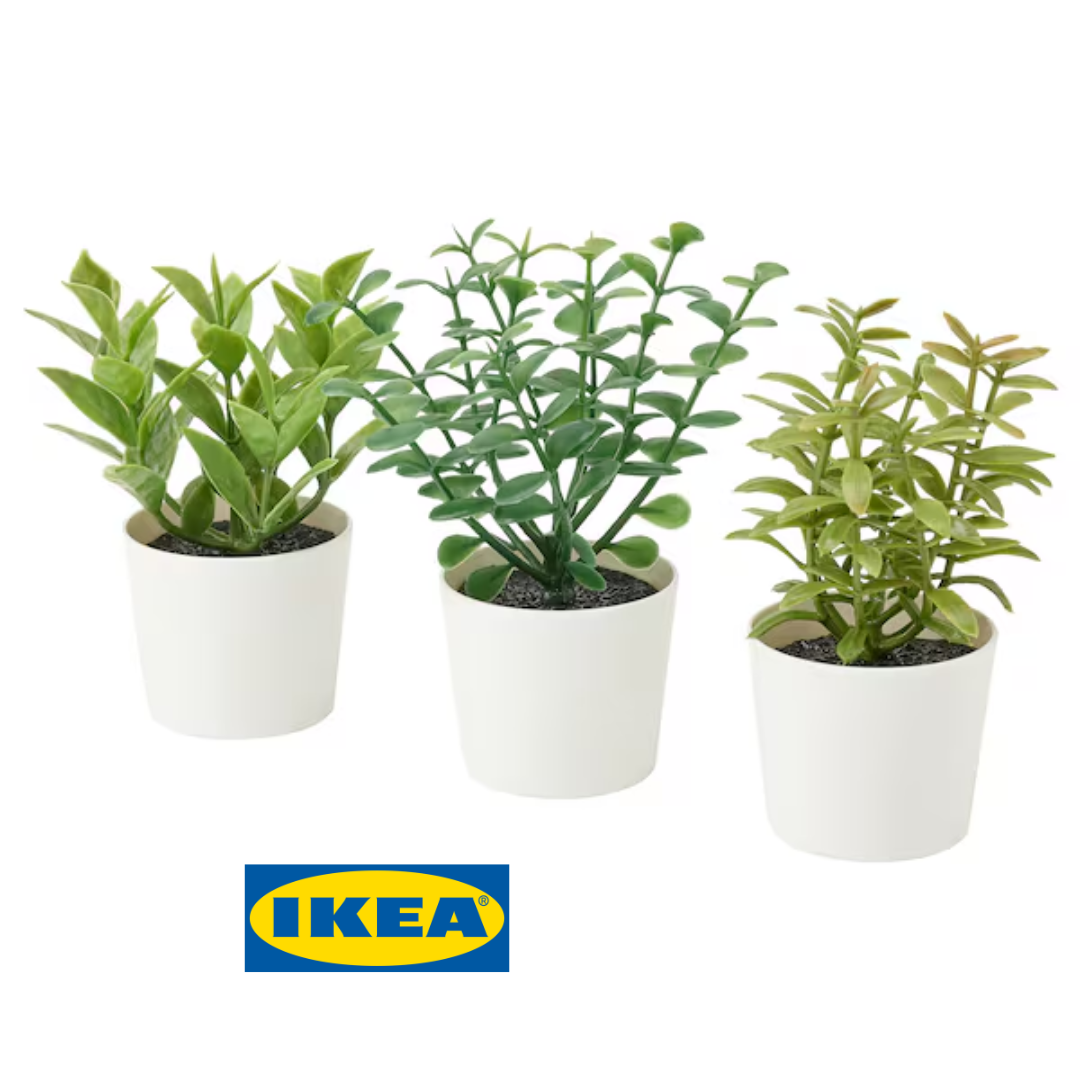 Набір штучних рослин IKEA FEJKA 3 предмети 405.084.07
