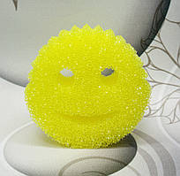 Губка для миття посуду та прибирання Scrub Daddy Жовта