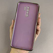 Чохол для Xiaomi Redmi 9 глянцевий чохол з кільцем тримачем на телефон сяомі редмі 9 чорничний l7h, фото 3
