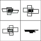 Cвітлодіодна люстра 65 Вт з пультом і мобільним додатком регулювання яскравості колір каркасу чорний ESL-21574, фото 4