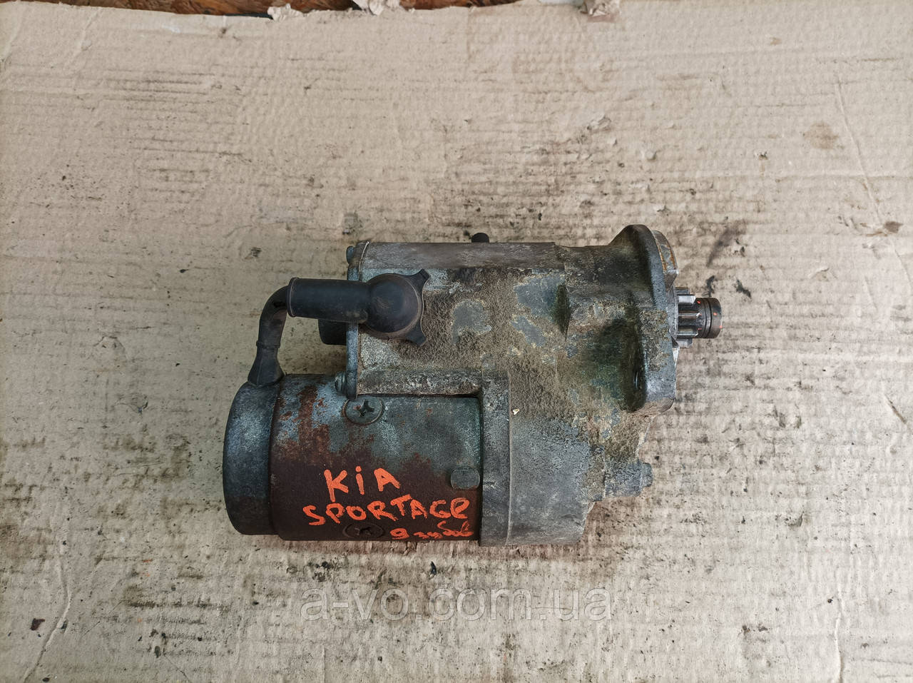 Стартер для Hyndai Santa Fe, Tucson, Kia Carens, Sportage, 3610027010, 031013190, 9 Зубів, фото 1