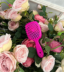 Гребінець для волосся Small Superbrush від Janeke, фуксія