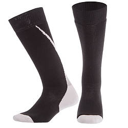 Гетри футбольні юніорські Zelart KS-04M ( розмір 32-39, колір чорний)