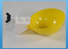 Мікрочашкова поїлка для курей, качок, індиків та іншого свійської птиці