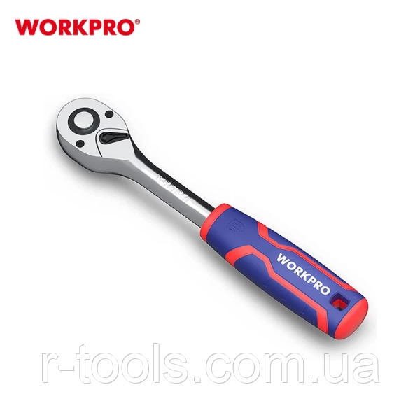 Ручка з тріскачкою 1/2" 45Т CR-V Workpro PRO WP271009