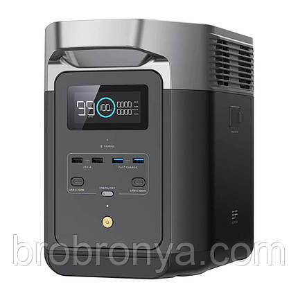 Портативна зарядна станція EcoFlow Delta 2 1024Wh, 1800W, фото 1