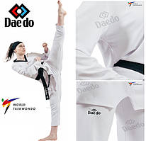Добок для тхеквондо DAEDO ТА 2024 WTF форма втф кімоно костюм костюм форма одяг для бойових мистецтв