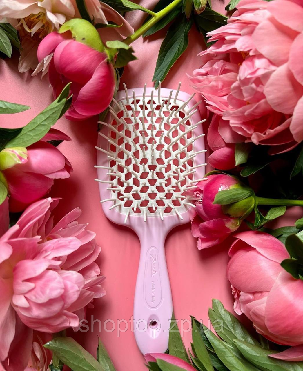 Гребінець для волосся Superbrush від Janeke, кораловий