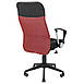 Сіткове офісне крісло — чорне спинка-сітка — червона хрестовина пластик Ультра Ю Ultra U Richman, фото 5