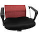 Сіткове офісне крісло — чорне спинка-сітка — червона хрестовина пластик Ультра Ю Ultra U Richman, фото 8