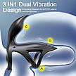 Вібромасажер для чоловіків 3в1, 9 режимів, APP Control & Remote, фото 6