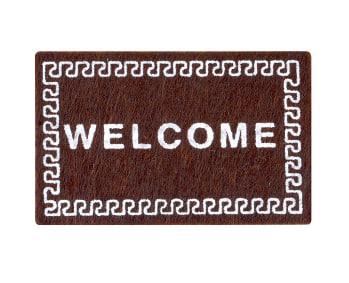 Мініатюрний килимок Welcome 5.8*3.8 см Коричневий, фото 1