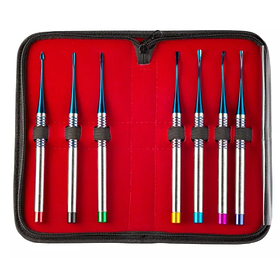 Набір елеваторів кореневих PDL з титановим покриттям для мікрохірургії DE-365 7 шт