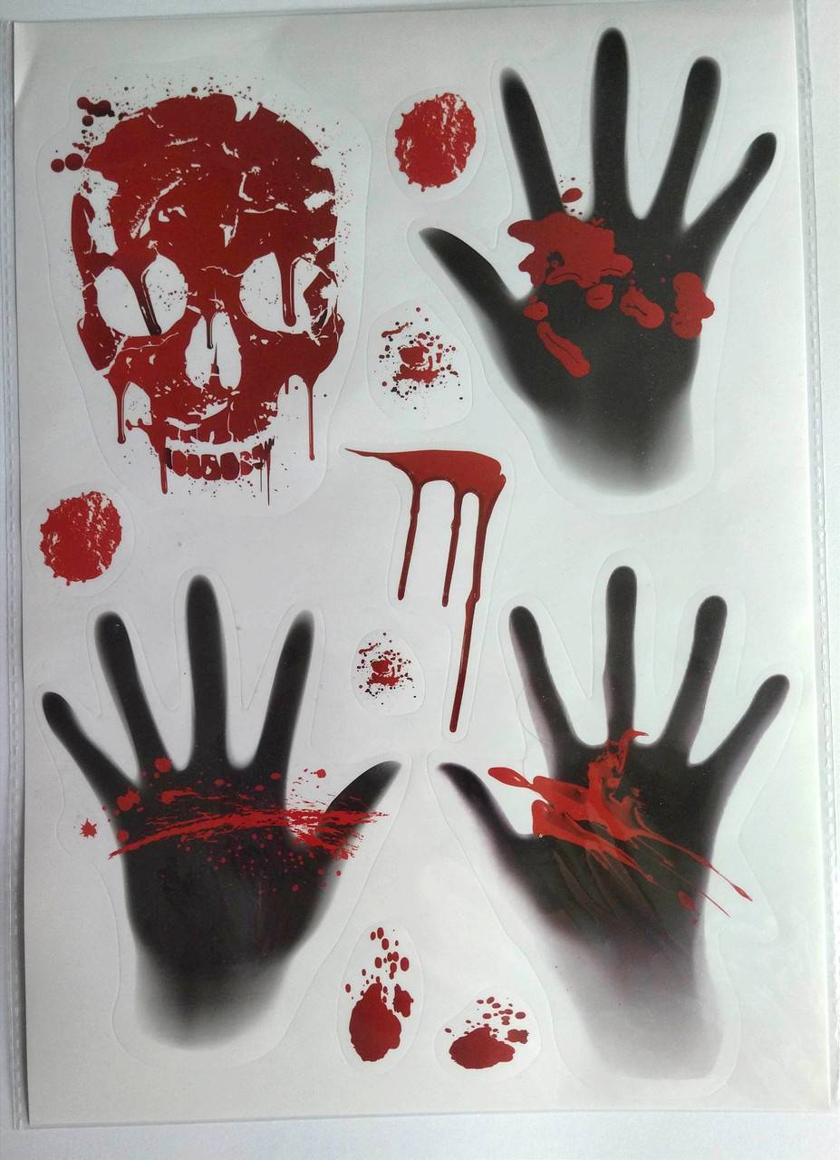 Наклейки "Криваві відбитки ", фото 1