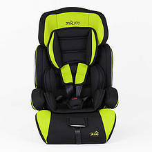 Автокрісло дитяче JOY 4530 G Салатове, від 9-36 кг, універсальне, з бустером, група 1/2/3