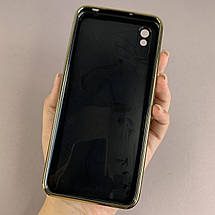 Чохол для Xiaomi Redmi 9A глянцевий чохол з кільцем тримачем на телефон сяомі редмі 9а чорний l7h, фото 3
