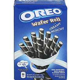 Oreo Wafer Roll Vanilla Вафельні трубочки з ванільним кремом 54g