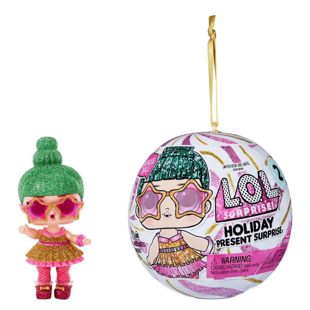 LOL Surprise Holiday Supreme Tinsel. Лялька Тінсель. Шар на ялинку. Лімітований випуск.